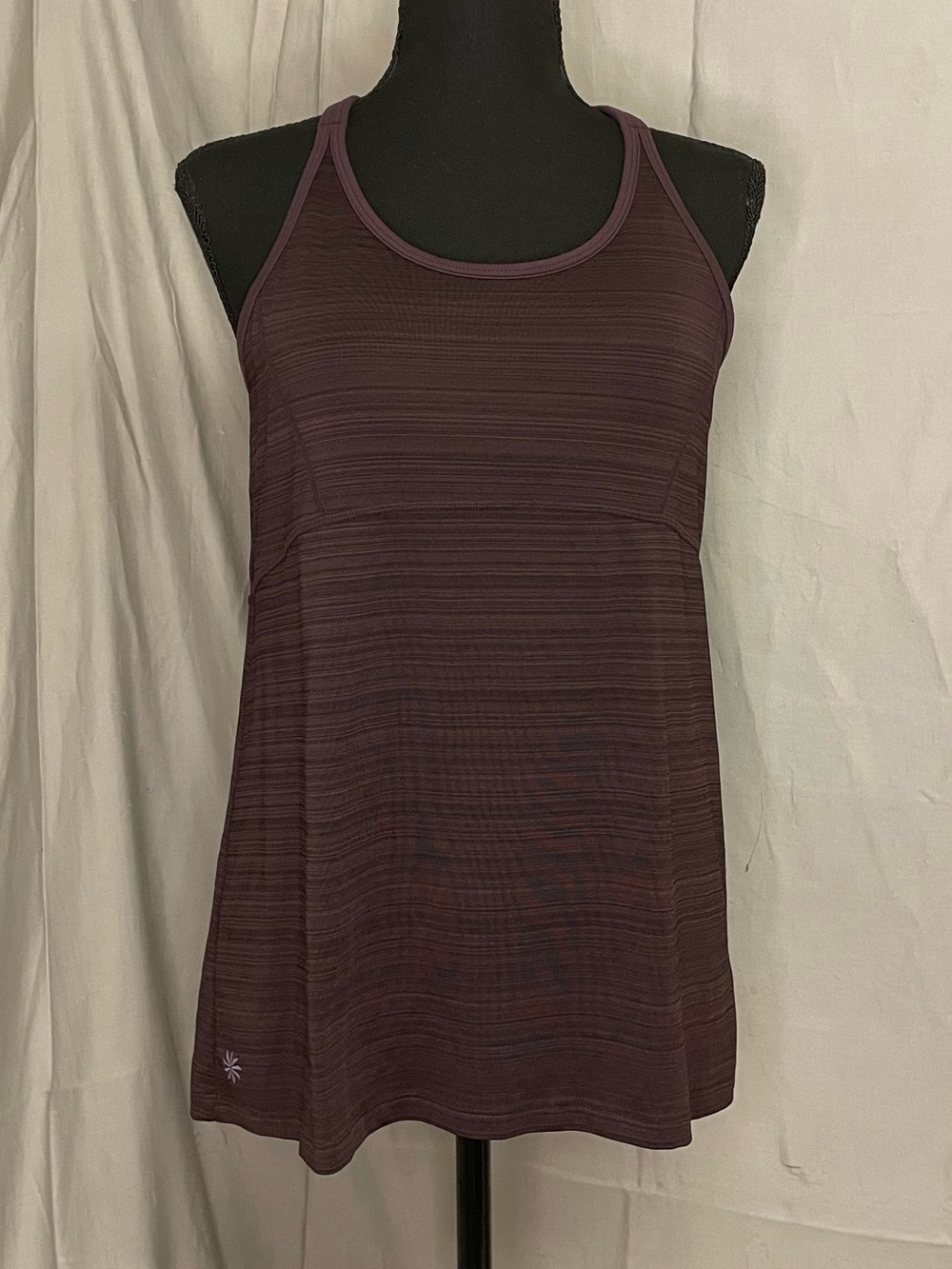 Athleta Plum Swift Reach and Restore Racerback Tank